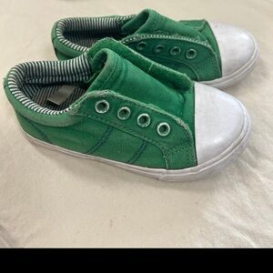 Cat & Jack green toddler sneakers size 8